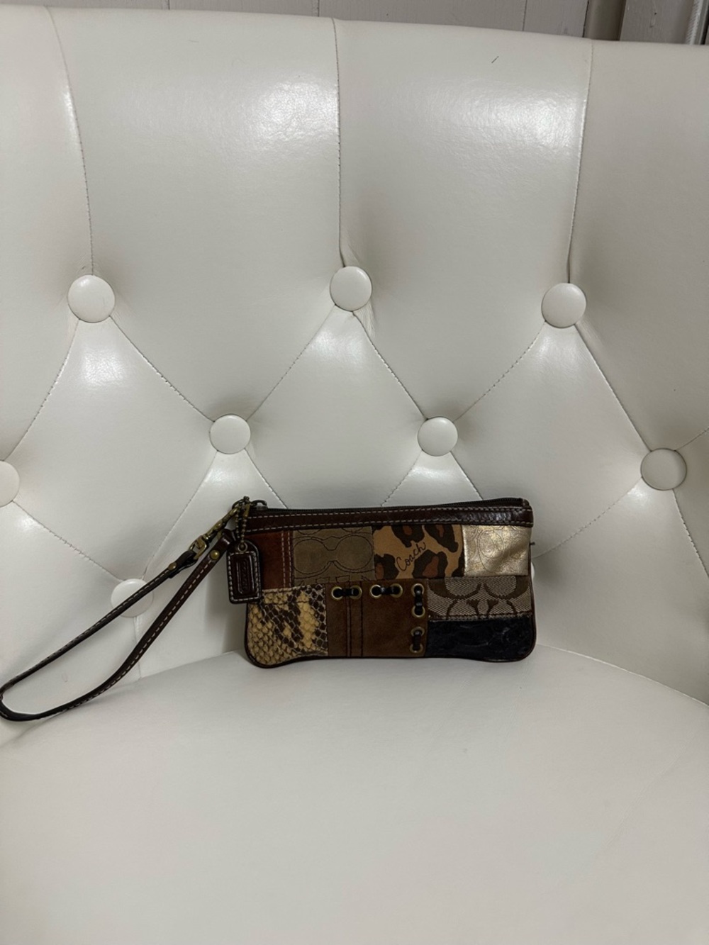 Coach PatchWork Wristlet